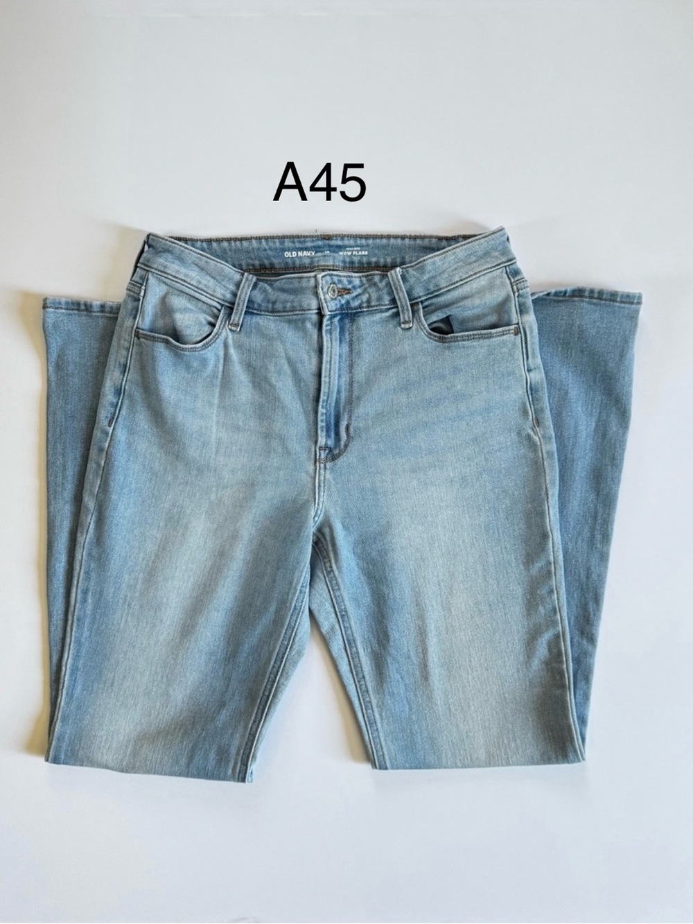 Old Navy Medium Wash Flare Jeans - Blue